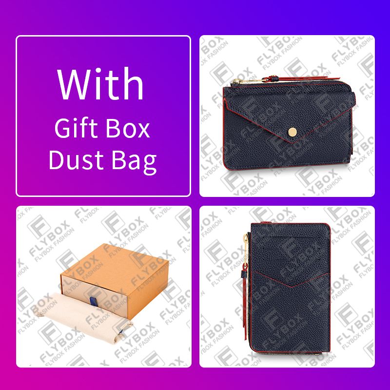 Navy Blue Emboss & With Dust Bag Box