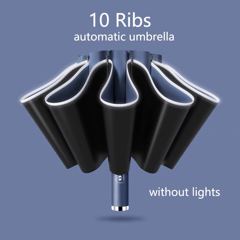 10 Ribs-No LED-Blue