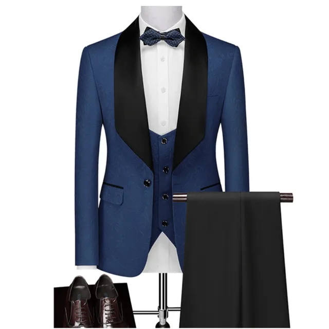 navy blue and black