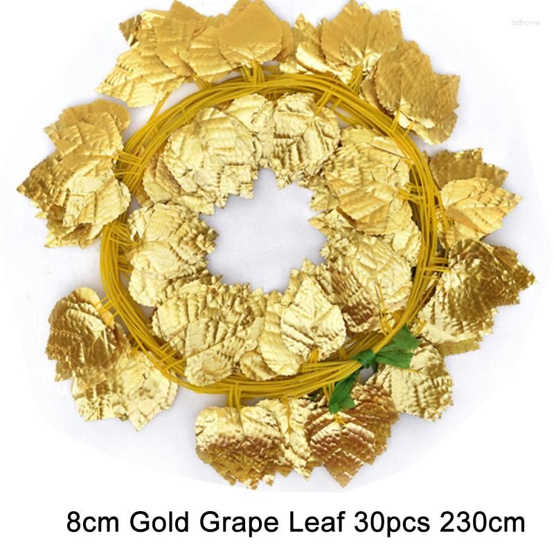 8cm Gold grape 30pcs