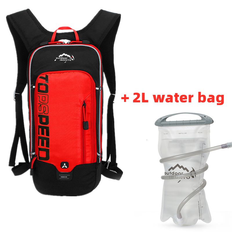 Red 2l Water Bag