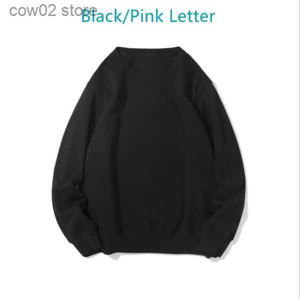 black /pink letter