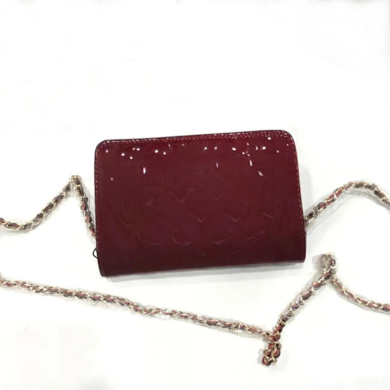 Burgundy Patent/Altın Donanımı