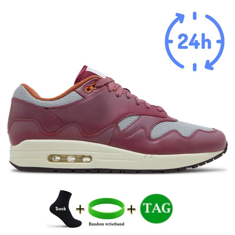 02 Patta Waves Rush Maroon