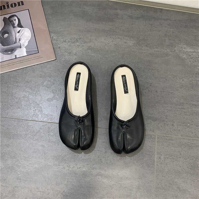 black slippers