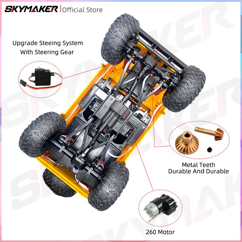 RC 1/12 Off Road Carro 1300mAh 2.4G Bateria de Lítio Tecnologia de Controle  Remoto Motor Forte Fast Rock Road Carro de Controle Remoto