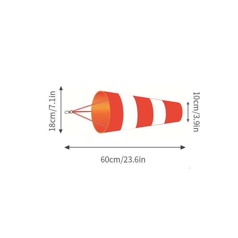 Rot-weiß-60 cm