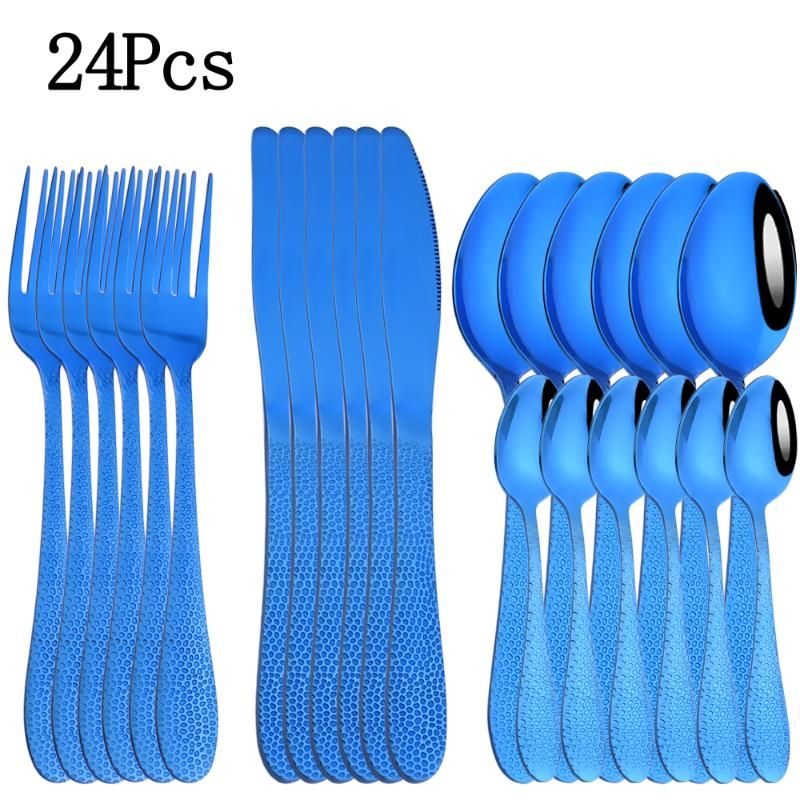 Blue 24Pcs