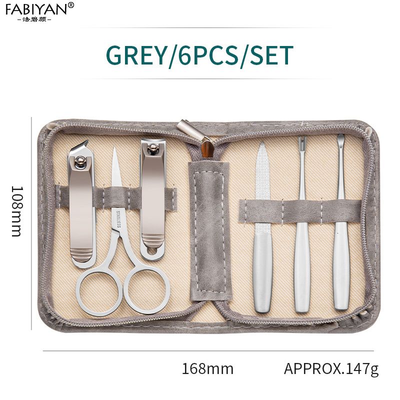 Grey 6pcs