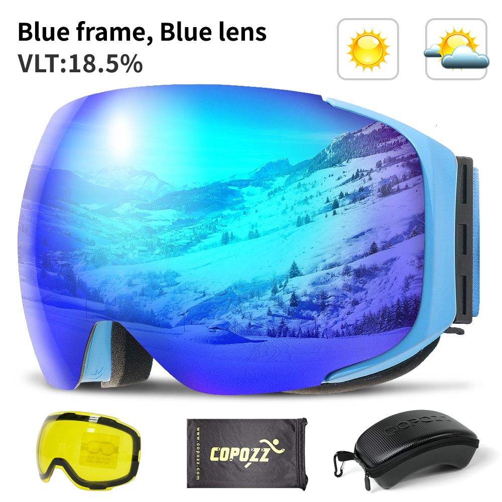 blue goggles set