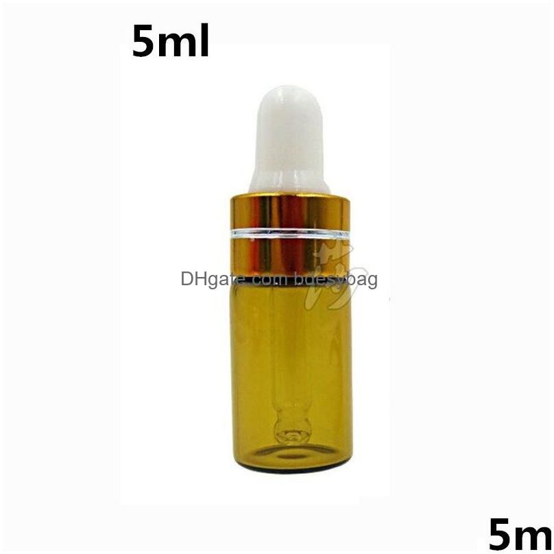 5 ml barnsteenfles+rangengouden deksel