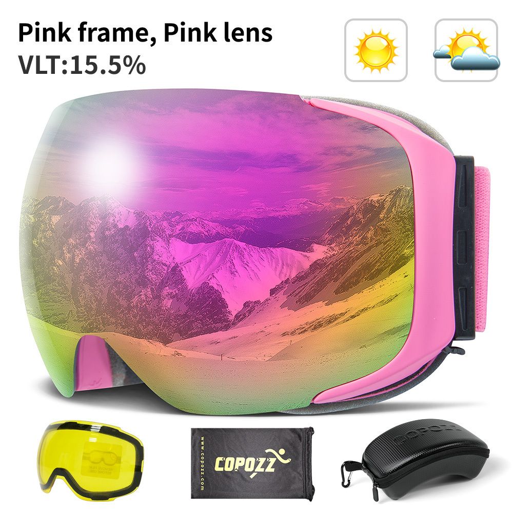 pink goggles set