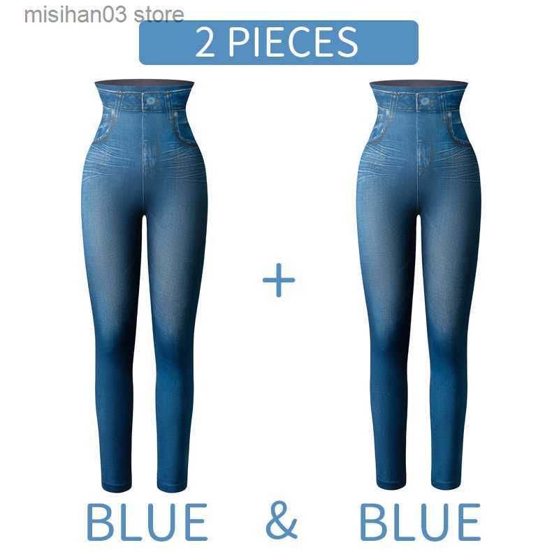 two blue pieces