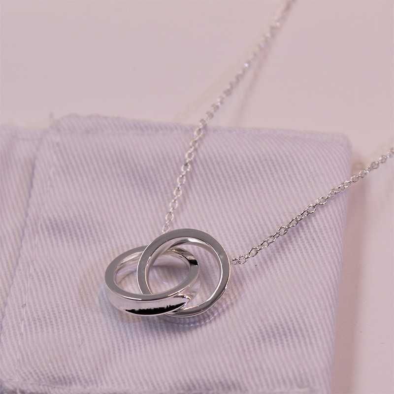 T Family Double Ring ketting