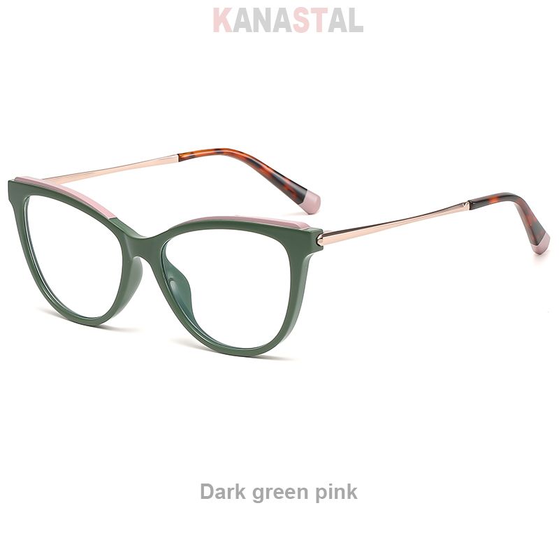 Dark green pink