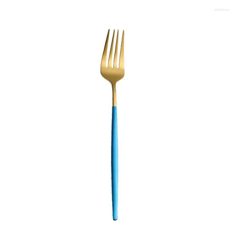 Blue gold fork