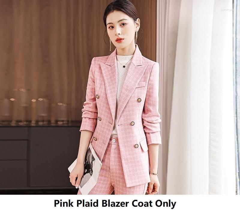 Pink Blazer Coat