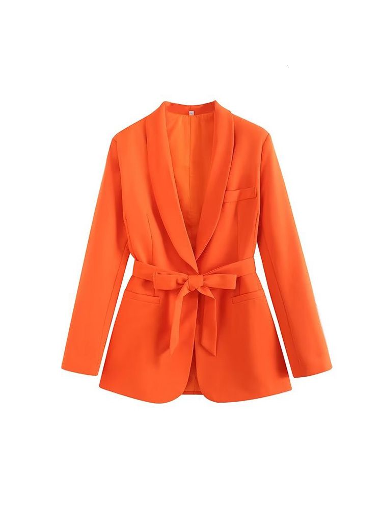 Orange-Blazer