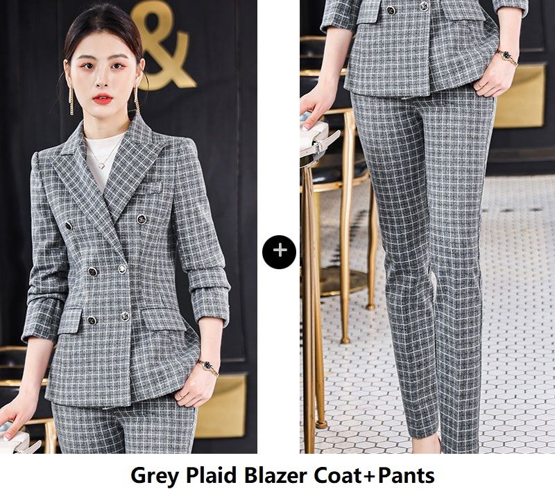 Grey Pantsuits