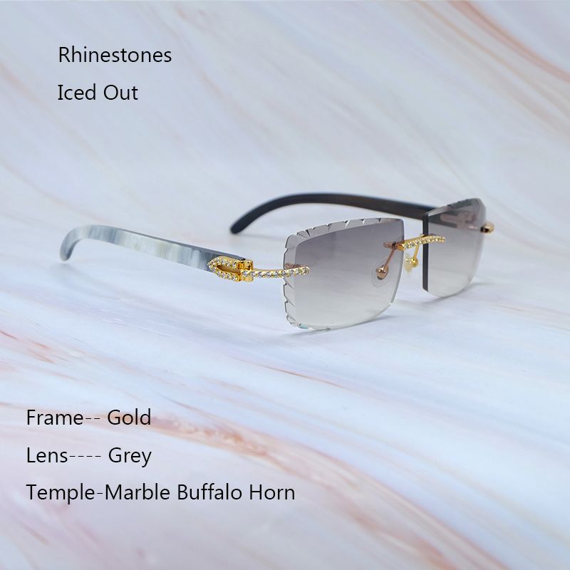 Iced Marble Buffs Goldgrau