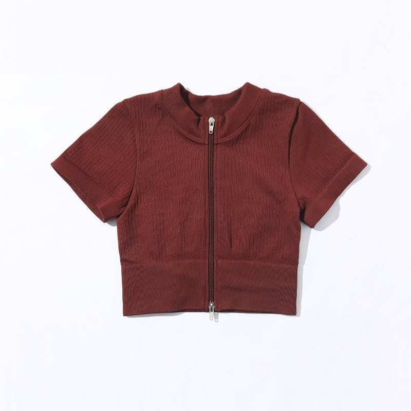 Short sleeves brown