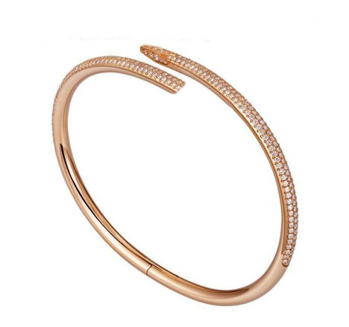 rose gold full diamond-women17#