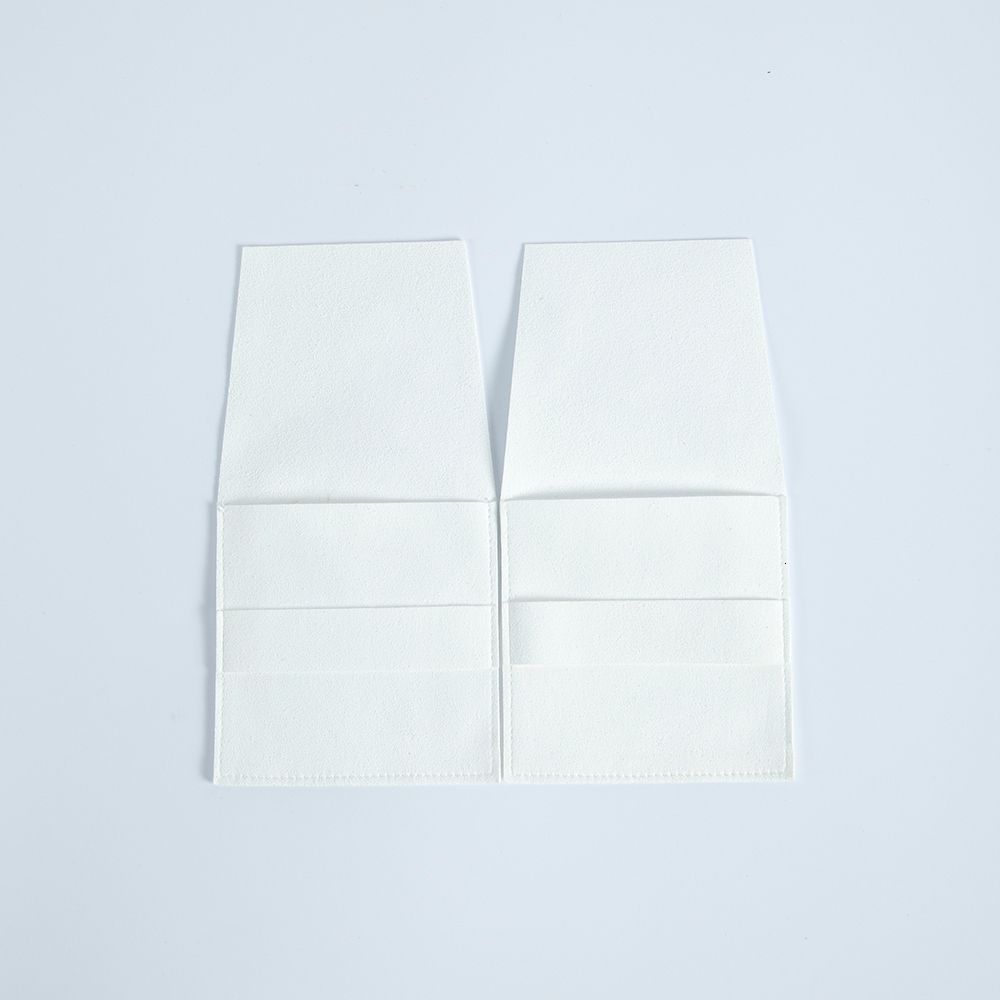 100pcs White-6.2x6.2cm