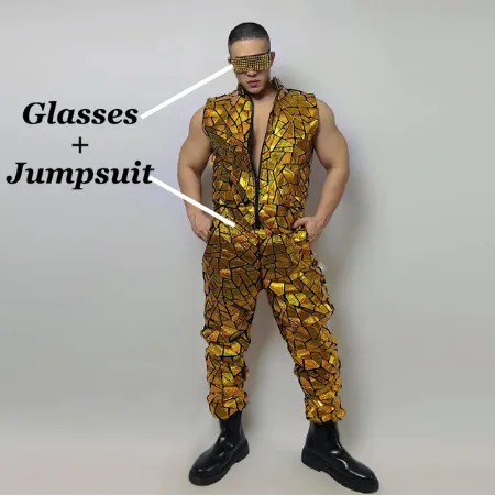 Glasses-Jumpsuit