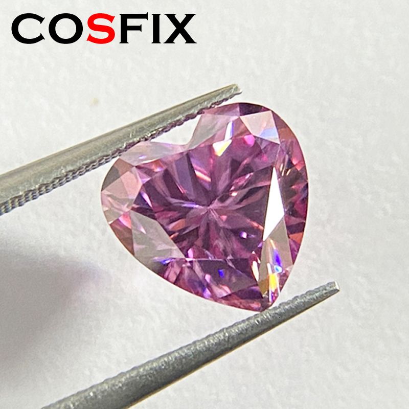 Cuore rosa-1.0ct-6.5x6.5mm