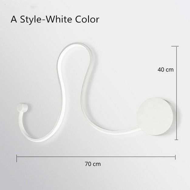 Un stile bianco L70cm bianco caldo