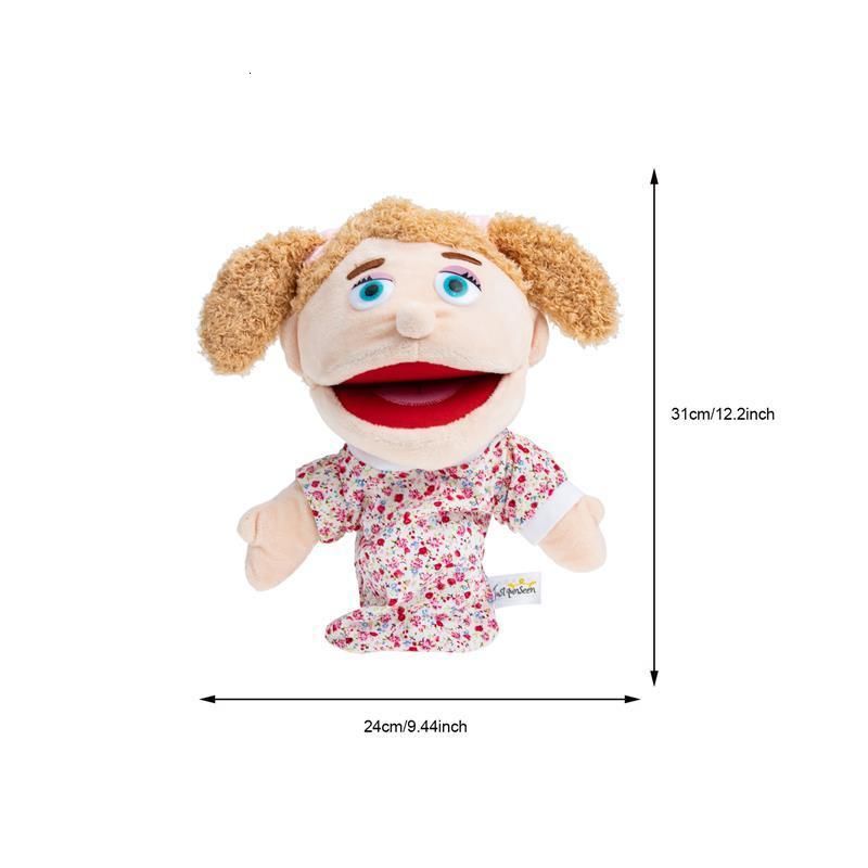 Jeffy Puppet Family Plush Toy, Silly Ventriloquist Hand Puppets Kids Party  Gift