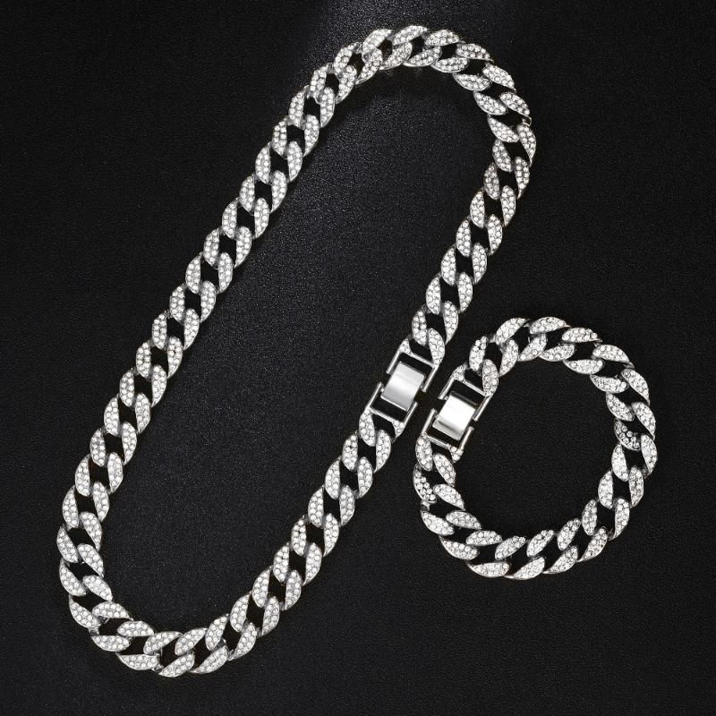 Silver Chain suit A 16MM 8inch with