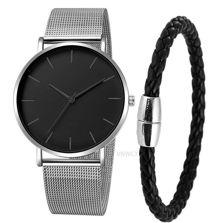 Argent-Noir-Bracele