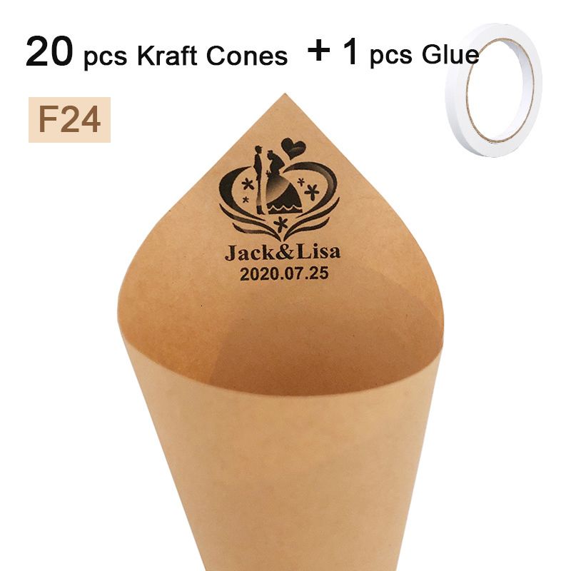 Custom Cone 20PCS4.