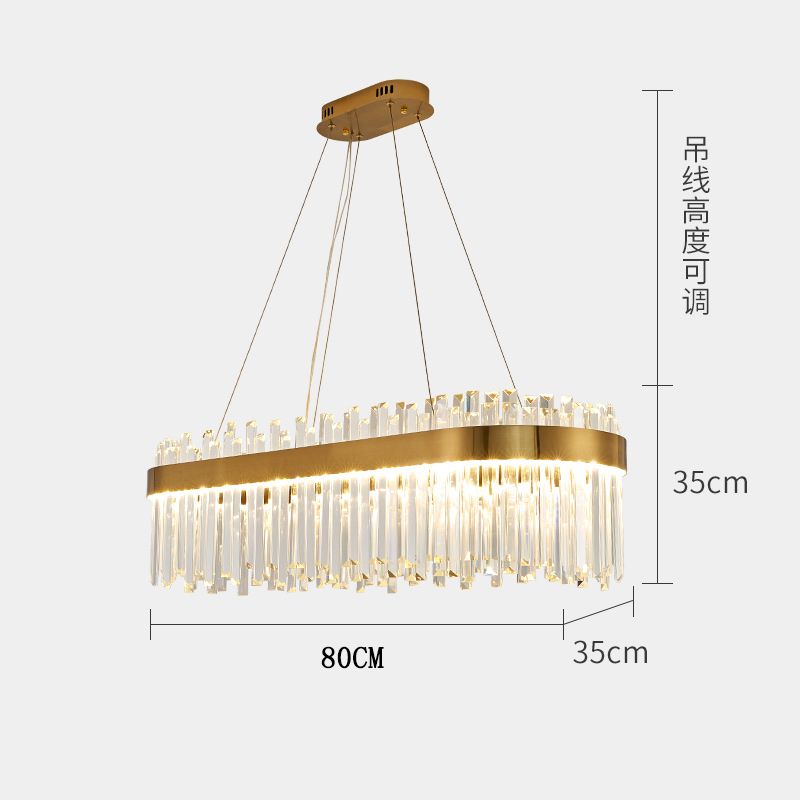 Long80W35H35CM AC110V 3 luce variabile