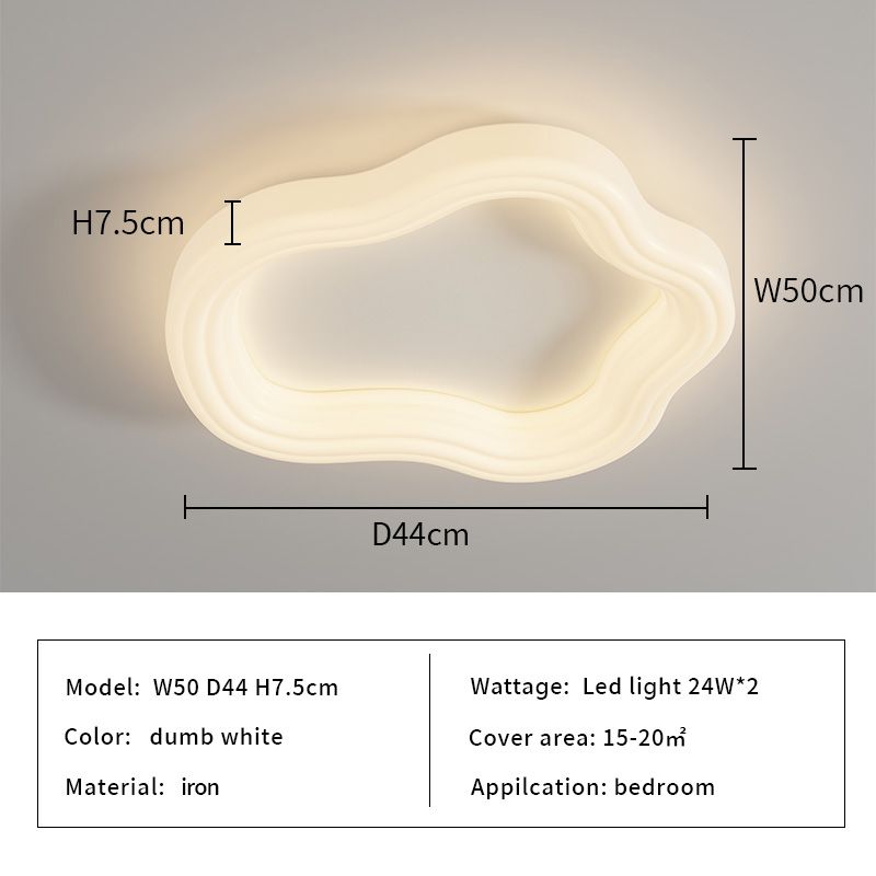 L50 D44cm dump blanc 3lumière modulable