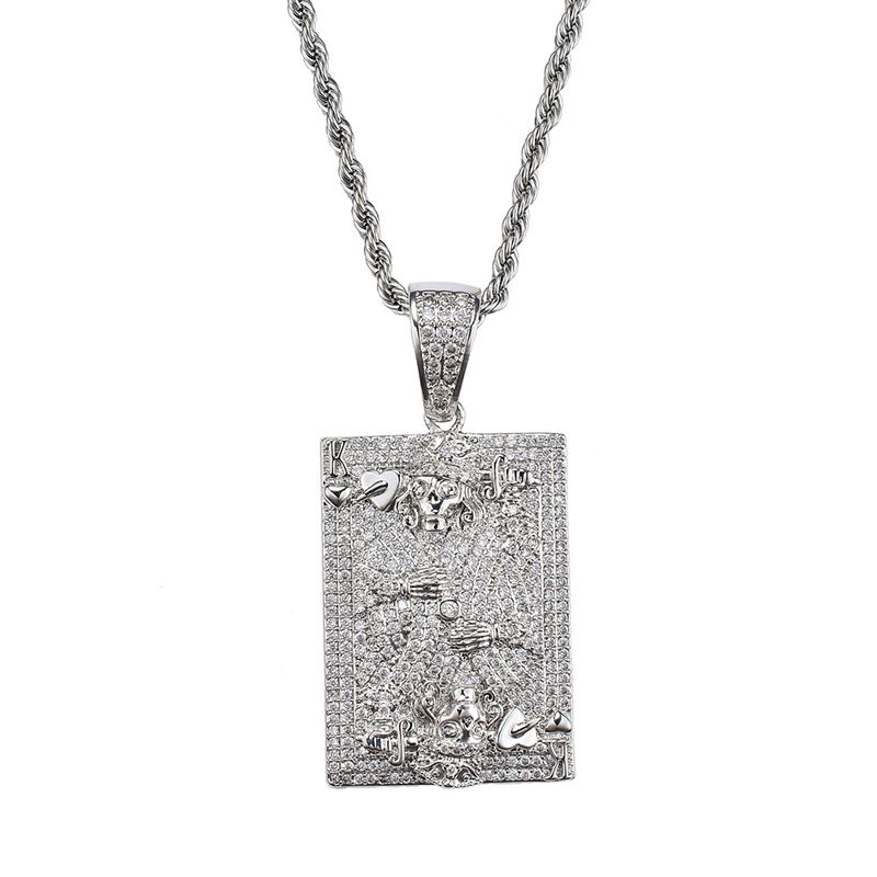 Silber 16inch Rope Chain