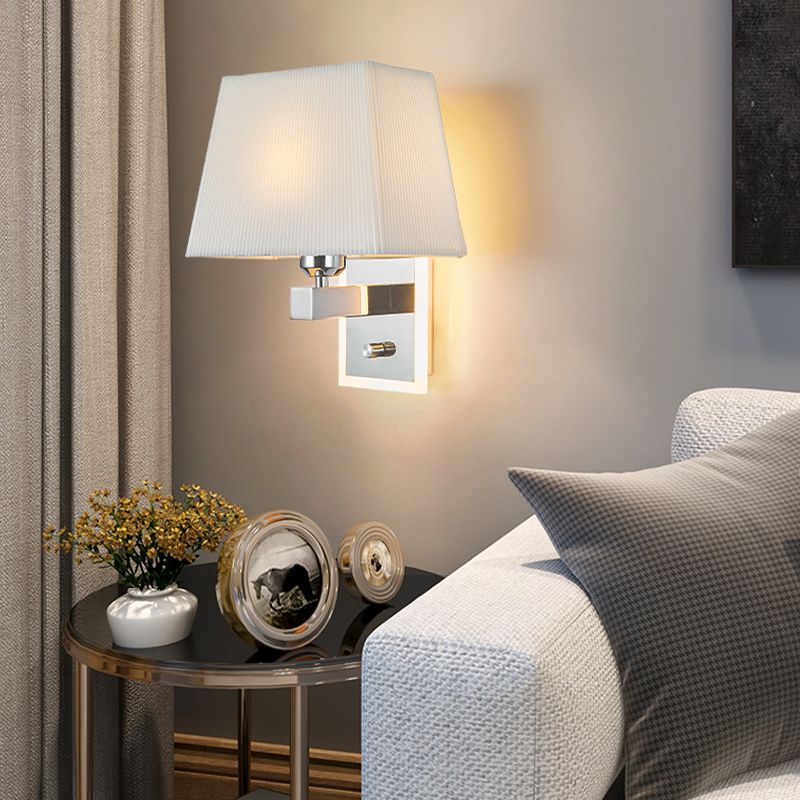Stile B - Bianco con lampadina LED E27