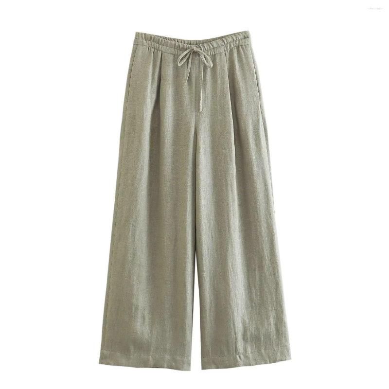 Pantaloni grigio verde