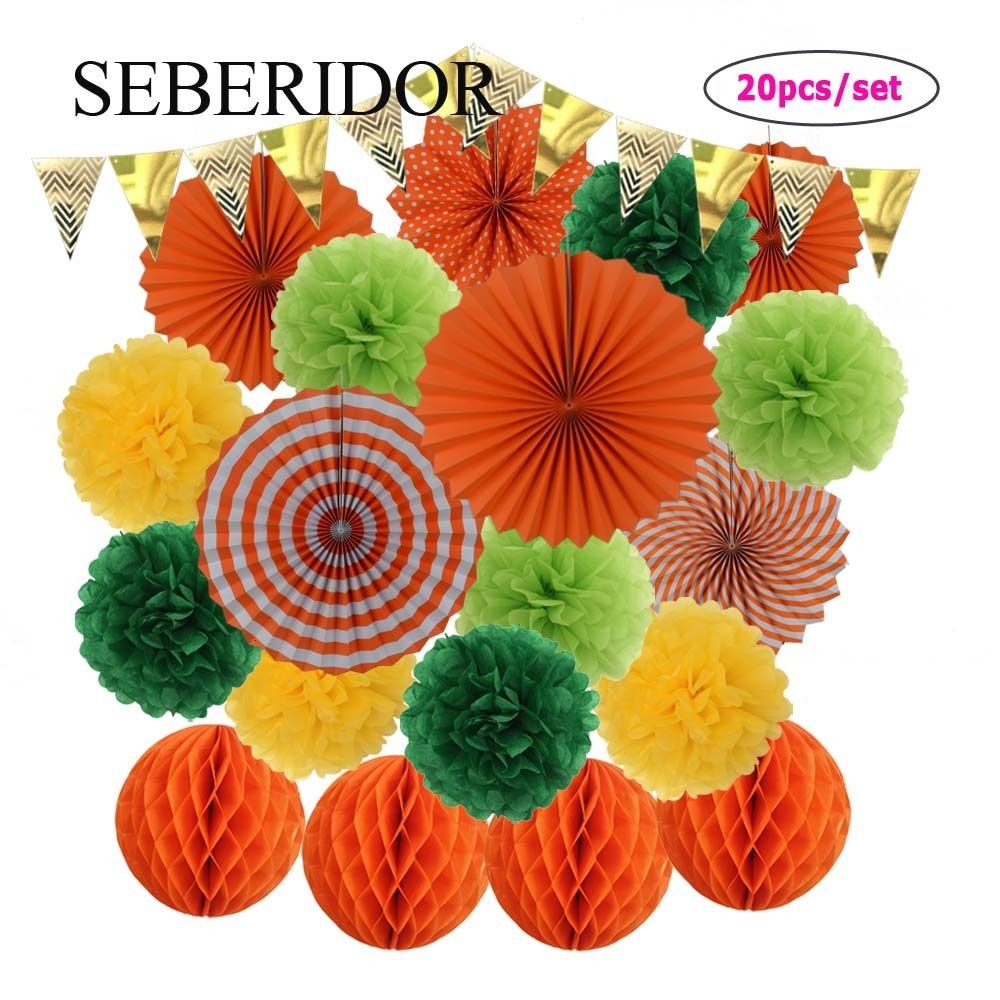 Orange Green Set-Mixed Size