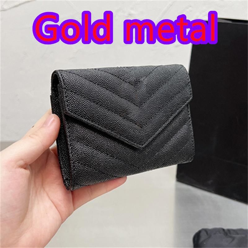 Schwarze Tasche – goldenes Logo