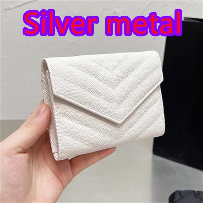 White bag-Silver logo