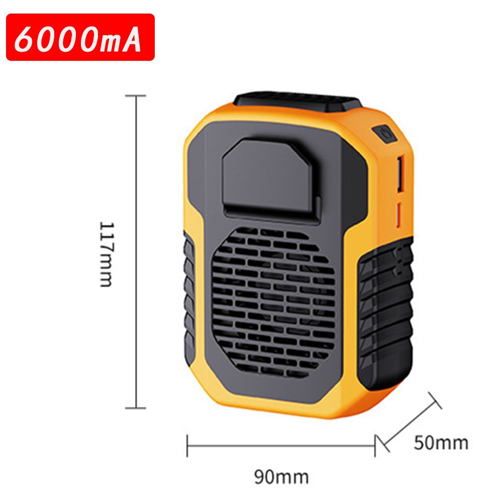 6000 mAh Orange