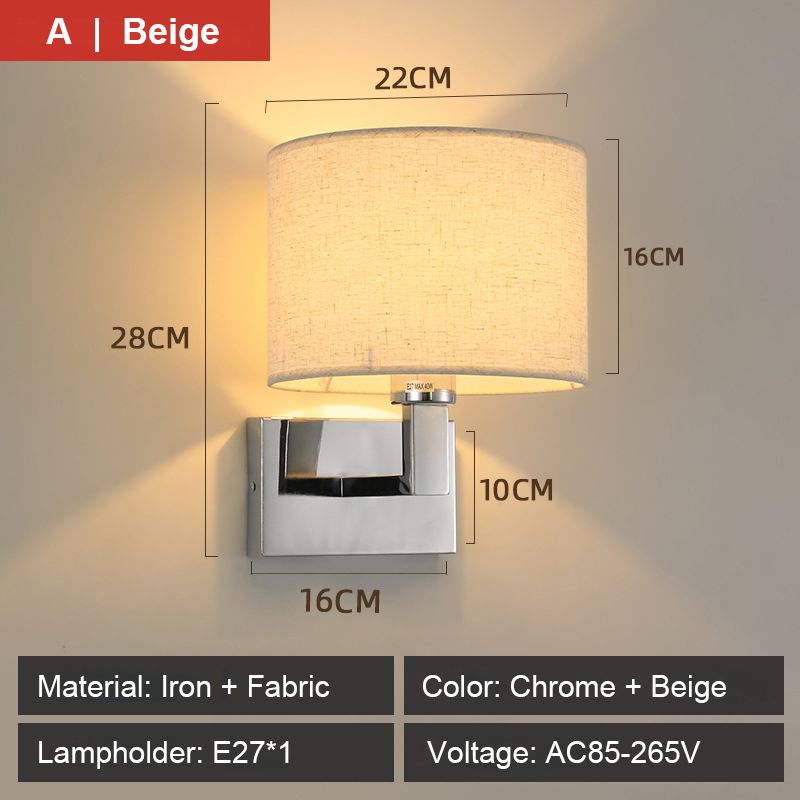 A Beige Chrome No bulb