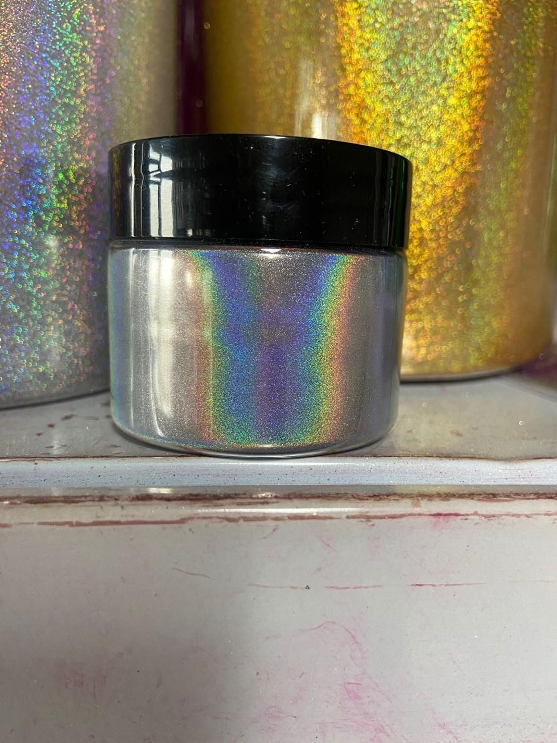 Nail Glitter Fine 35um Silver Chameleon Pigment Holo Nail Glitter For Nail  Art Eyeshadow Nails Art Body Glittle Holographic Pigment DIY 230729 From  Dang09, $113.7