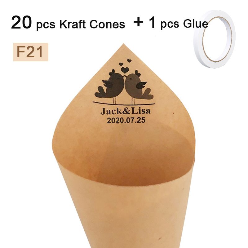 Cono personalizzato 20pcs12.