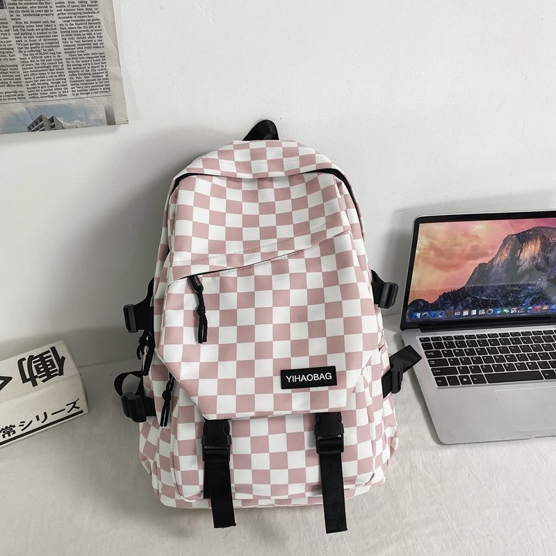 Pink Checkerboard