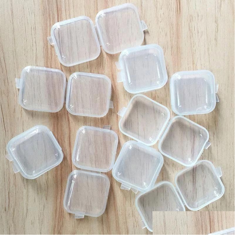 Wholesale Packing Boxes Small Containers With Lids Beads Storage