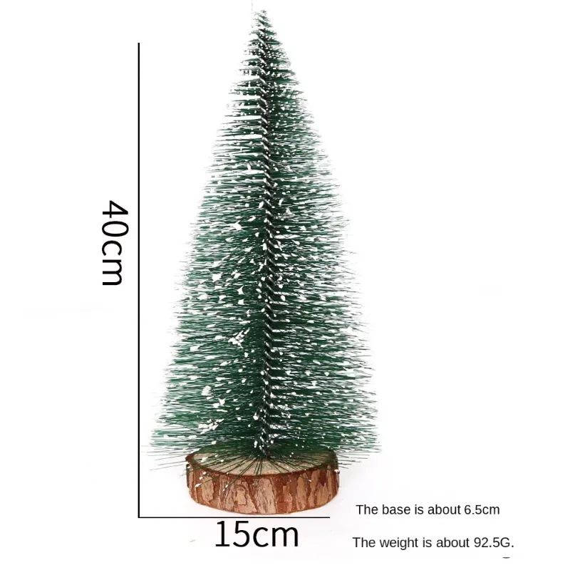 Comme sur l'image, arbre de Noël de 40 cm.