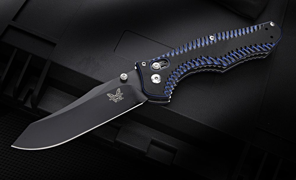 black+blue handle+black blade